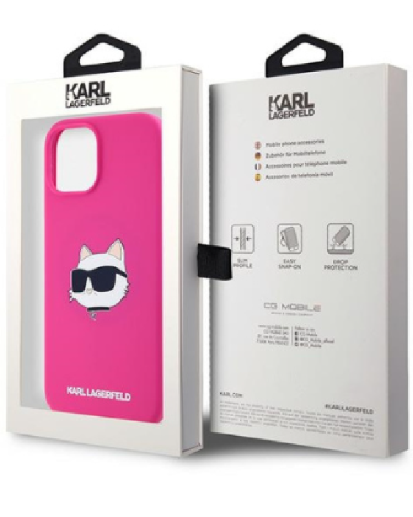 Karl Lagerfeld KLHMP15SSCHPPLF Чехол для Apple iPhone 15 / 14 / 13