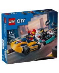 LEGO 60400 Go-Karts and Race Drivers Конструктор