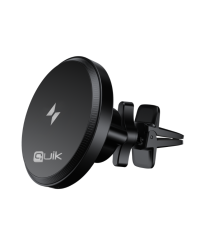 Quik Accessories QM-910 Магнитный Aвтомобильный держатель для телефона с беспроводной зарядкой 15W