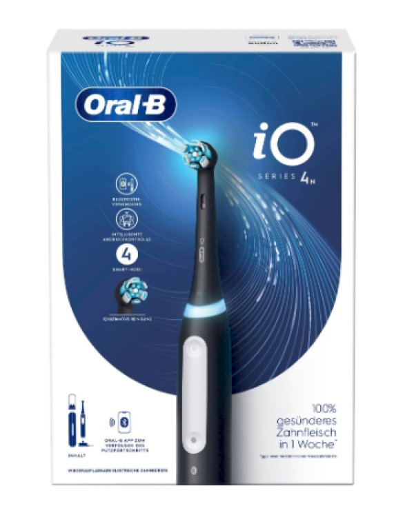 Oral-B iO Series 4 Электрическая зубная щетка Matte Sort