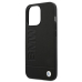 BMW BMHCP13LSLLBK Back Case Кожанный Чехол для телефона Apple iPhone 13 / 13 Pro Черный