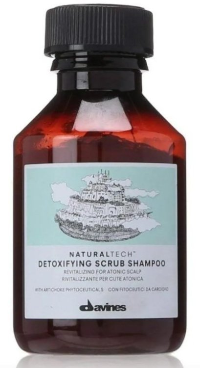 Davines Natural Tech Detoxifying Scrub Шампунь 100 ml