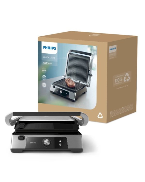 Дополнительное изображение книги «Philips 5000 series HD6301/90 Контактный гриль»