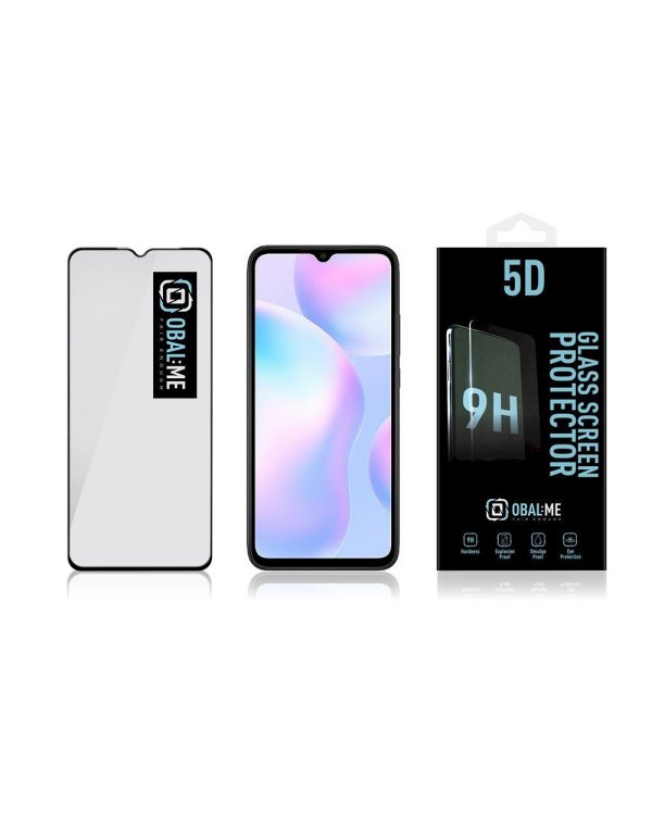 Дополнительное изображение книги «OBAL:ME 5D Glass Screen Protector Защитное стекло для Xiaomi Redmi 9A/9AT/9C / чёрный»