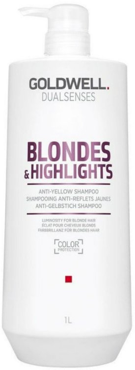 Goldwell Dualsenses Blondes & Highlights Anti-Yellow Шампунь 1000 ml