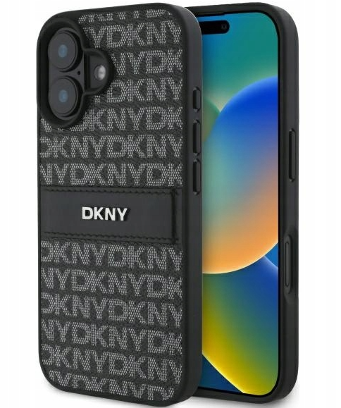 DKNY Texture Pattern Tonal Stripe Защитный Чехол для Apple iPhone 16