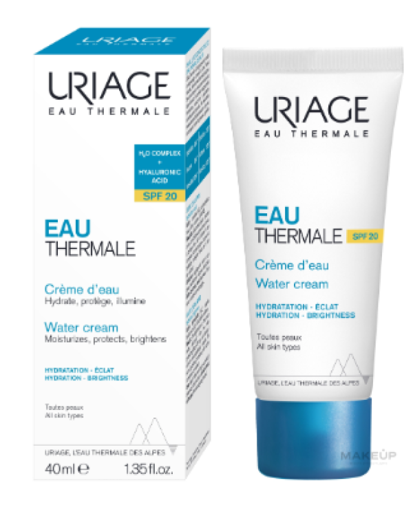 Uriage Eau Thermale Water Cream SPF20 Увлажняющий крем для лица 40 ml