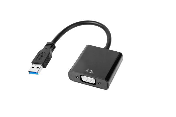 Quer USB 3.0 - разъем адаптера VGA Black