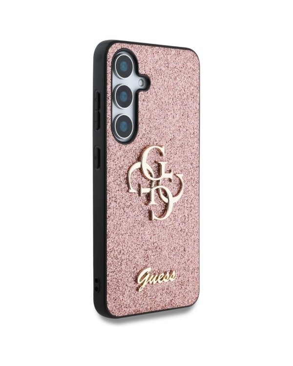 Guess Fixed Glitter Big 4G Case Защитный Чехол для Samsung Galaxy S25