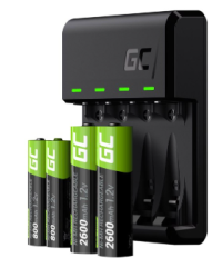 Green Cell VitalCharger USB / USB-C Зарядное Устройство для Аккумуляторов