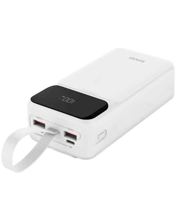 Savio BA-11 Портативное Зарядное Устройство 30000 mAh