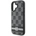 DKNY Checkered Pattern & Printed Stripes Защитный Чехол для Apple iPhone 16