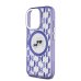 Karl Lagerfeld IML Monogram K&CH Heads MagSafe Case Защитный чехол для iPhone 16 Pro Max / фиолетовый