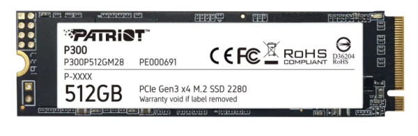 Patriot P300P512GM28 SSD диск 512GB