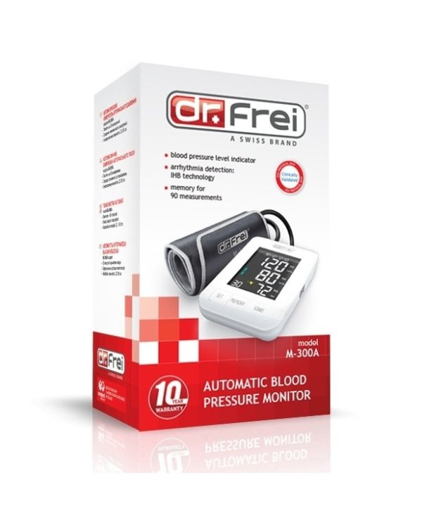 Dr.Frei M-200A Автоматический Измеритель Давления + Адаптер