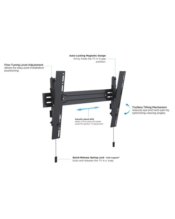 Multibrackets MB-5549 Настенный кронштейн для телевизора с наклоном до 75" / 35kg