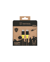 Tactical BlackBird USB4 Кабель 1m / чёрный/жёлтый