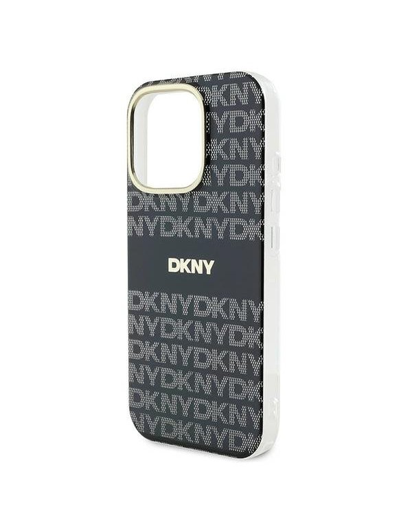 DKNY Repeat Texture Pattern With Stripe Защитный Чехол для Apple iPhone 16 Pro Max