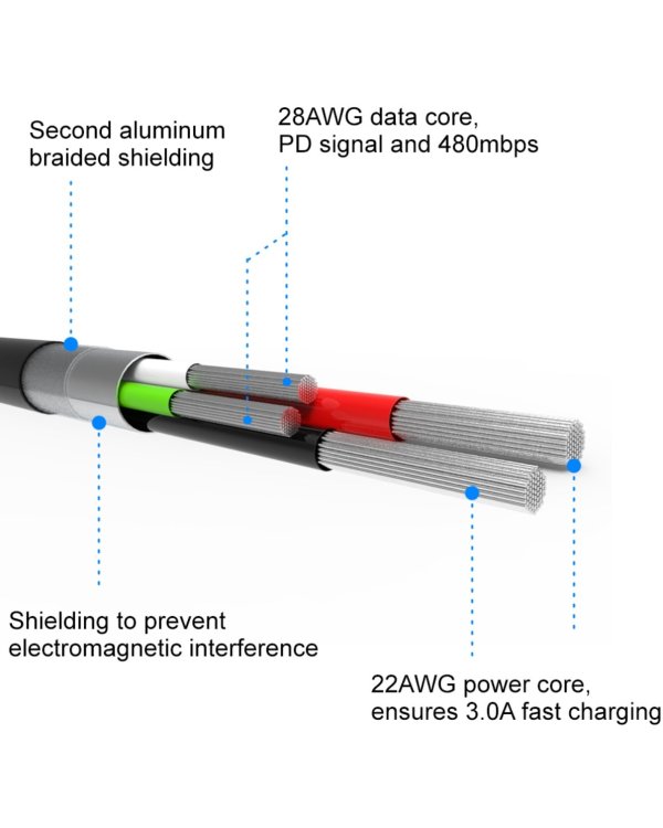 Swissten Textile Универсальный Micro USB Кабель данных 2m