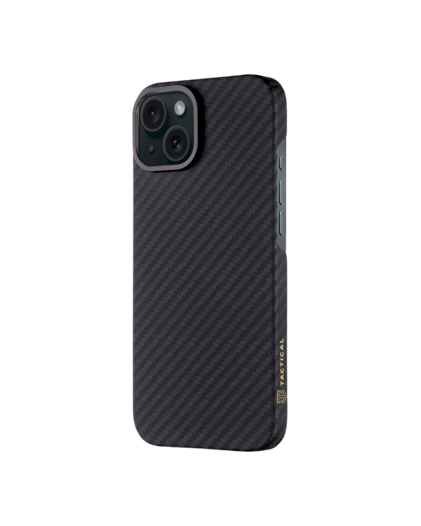 Tactical MagForce Aramid Cover Защитный чехол для Apple iPhone 15 / чёрный