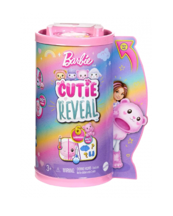 Mattel HKR19 Cutie Reveal Chelsea Teddy Barbie Кукла