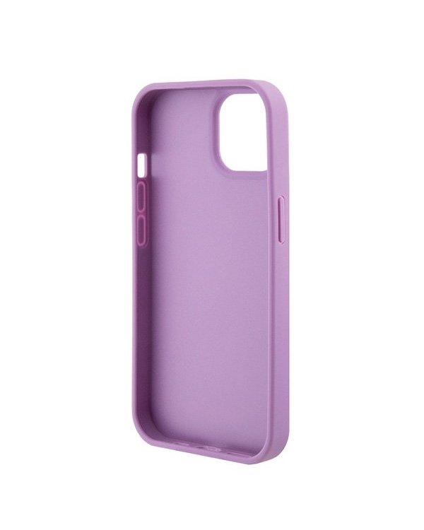 Guess Leather 4G Stamped Back Case Защитный Чехол для Apple iPhone 15