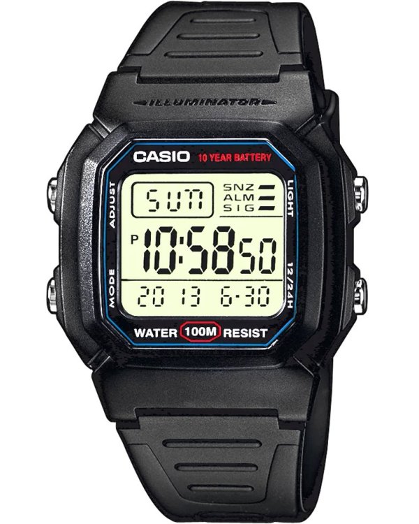 CASIO W-800H-1AVES Мужские часы