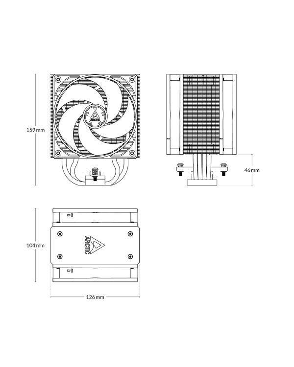 Arctic Freezer 36 A-RGB CPU Кулер