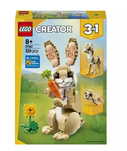 LEGO 31162 Creator 3in1 Cute Bunny Конструктор