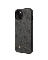Guess 4G Case Защитный чехол для iPhone 14 / серый