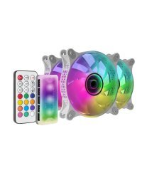 Mars Gaming MF-3DKIT Infinity Mirror ARGB 120mm Комплект кулеров для компьютера с дистанционным управлением