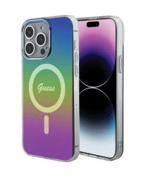 Guess IML MagSafe Iridescent Case Защитный Чехол для Apple iPhone 15 Pro