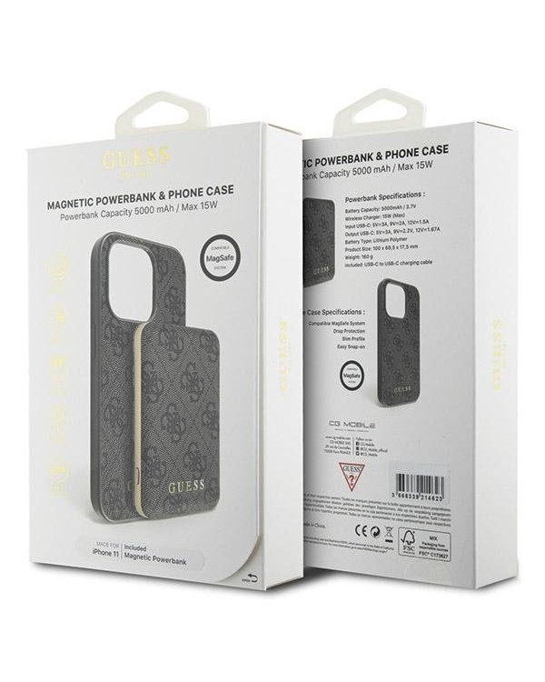 Guess GUBPM5N614GEMGK Чехол + Powerbank для Apple iPhone 11