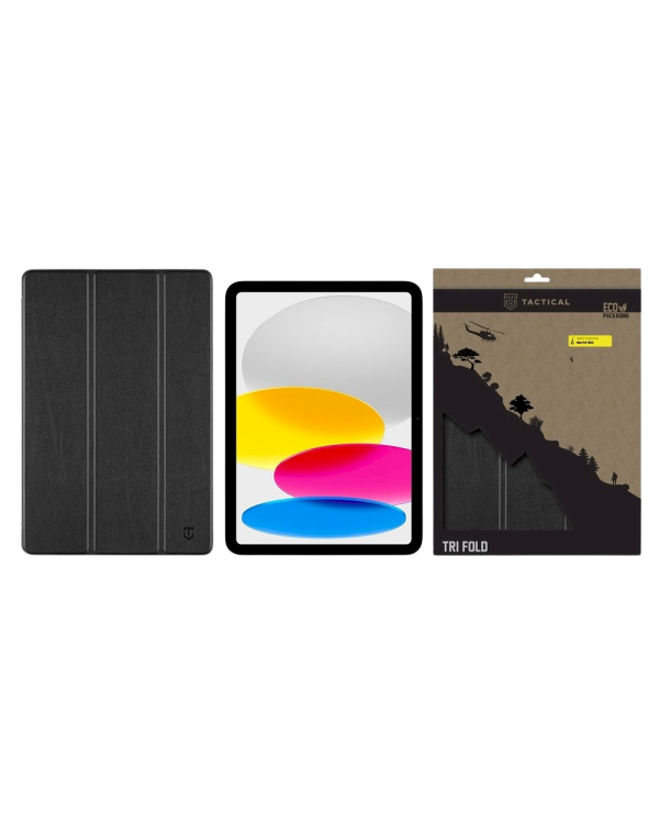 Tactical Book Tri Fold Case Чехол для планшета iPad 11 2025/10.9 2022 / чёрный