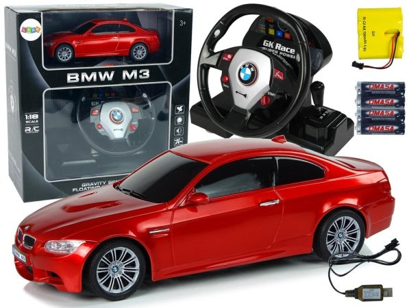 Обложка книги «BMW M3 RC Машинка c рулём дистанционного управления 1:18»