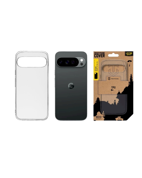 Tactical TPU Cover Защитный чехол для Google Pixel 10 Pro XL / прозрачный