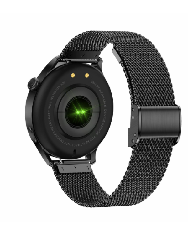 Дополнительное изображение книги «Garett Smartwatch Garett Lady Elegance RT black steel Умные часы IPS / Bluetooth / IP67»