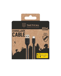Tactical Stitch Thread USB-A/USB-C Кабель 0.3m / чёрный