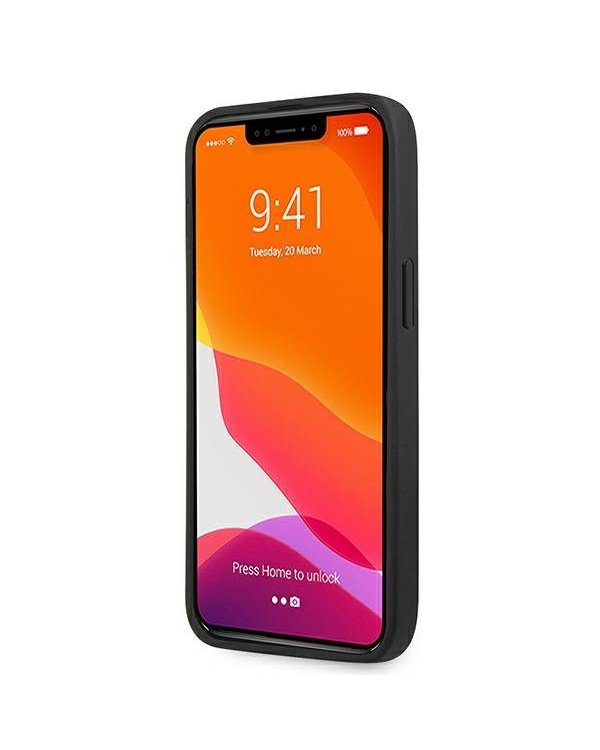 AMG AMHCP13XDOLBK Back Case Кожанный Чехол для телефона Apple iPhone 13 Pro Max Черный