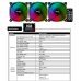 Aerocool Astro 12 Pro ARGB 12cm Комплект кулеров для компьютера с дистанционным управлением