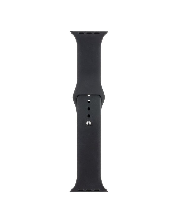 OBAL:ME Silicone Strap Силиконовый ремешок для Apple Watch 42-49mm M-L / чёрный