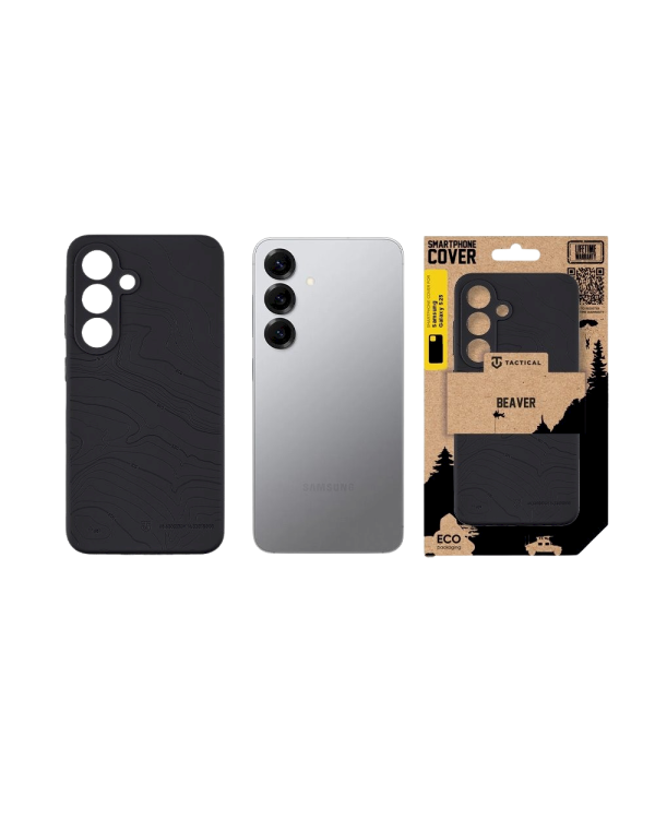 Tactical Beaver Cover Защитный чехол для Samsung Galaxy S25 / асфальт