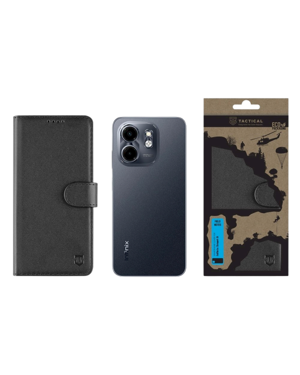 Tactical Field Notes Защитный чехол для Infinix Smart 9 / чёрный