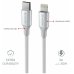 Swissten Textile II USB-C - Lightning Kабель для передачи данных и зарядки 1.5m