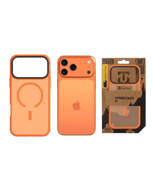Дополнительное изображение книги «Tactical MagForce Hyperstealth Cover Защитный чехол для iPhone 17 Pro Max / оранжевый»