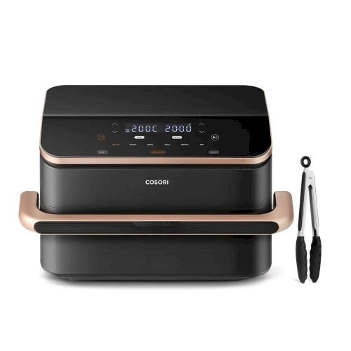Обложка книги «Cosori Dual Basket Twinfry Chef Edition Аэрогриль 10L 1800W black»