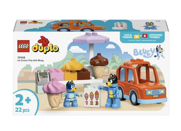 LEGO 10458 Bluey Ice Cream Trip with Bluey Конструктор LEGO 10458 Bluey Ice Cream Trip with Bluey Конструктор