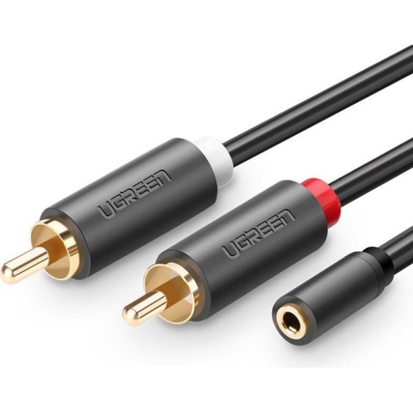 Ugreen AV102 2xRCA to 3.5mm Jack / 25cm