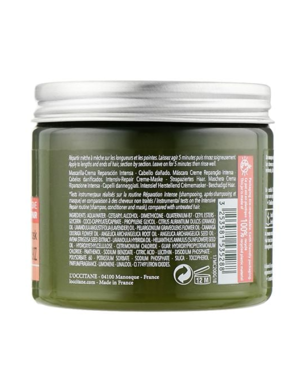 L'Occitane en Provence Aromachologie Intensive Bосстанавливающая маска для волос 200 ml