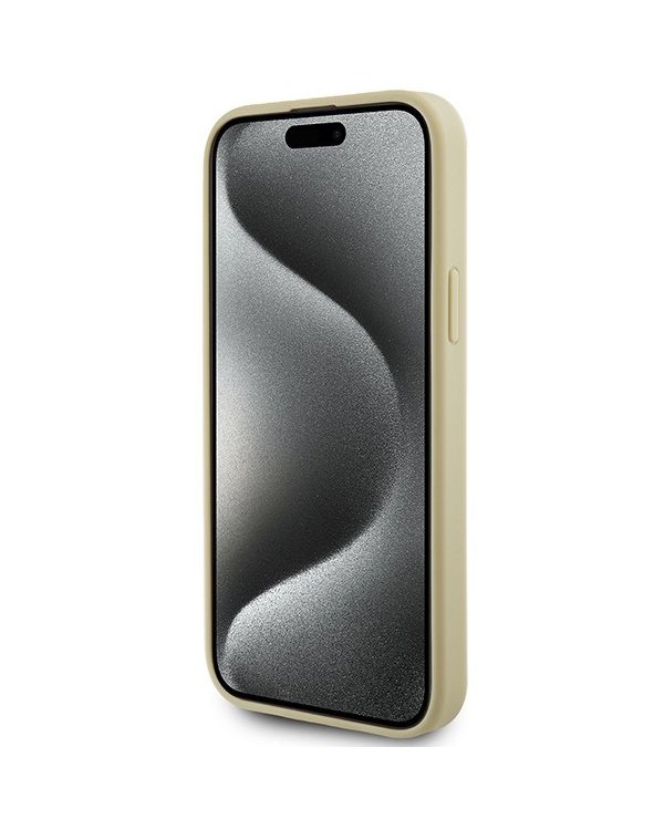 Guess Strass Metal Logo Back Case Защитный Чехол для Apple iPhone 15 Plus